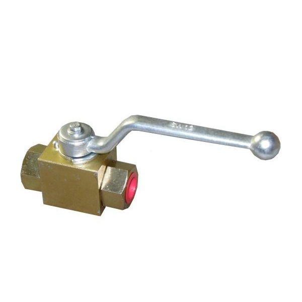 Zawór kulowy hydrauliczny dwudrożny 25 MPA KHB-1/2 | Exvi