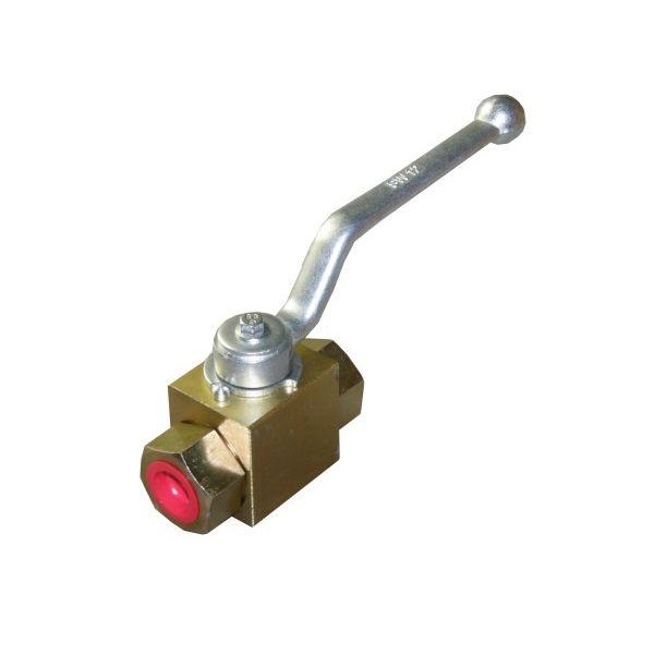 Zawór kulowy hydrauliczny dwudrożny 25 MPA KHB-1/2 | Exvi