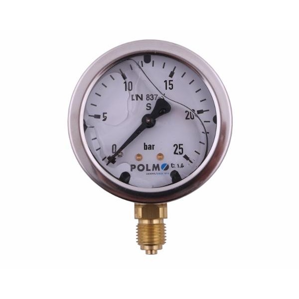 Manometr glicerynowy M63 0-25 bar MGH63KG14D25P | Exvi