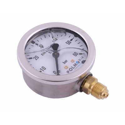 Manometr glicerynowy M63 0-60 bar MGH63KG14D60P | Exvi