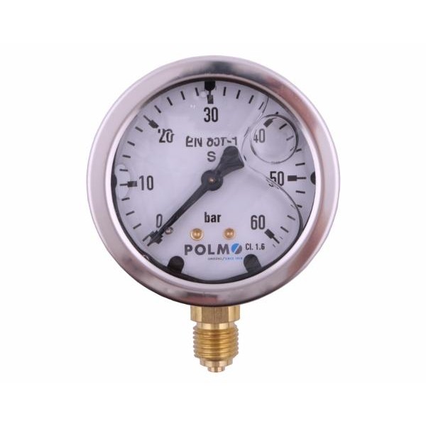 Manometr glicerynowy M63 0-60 bar MGH63KG14D60P | Exvi