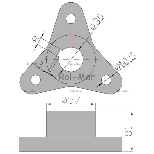 Zabierak niski 40 Fortschritt T-088 RM-0204023630 | Exvi