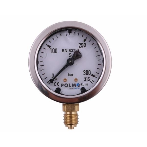 Manometr glicerynowy M63 0-315 bar MGH63KG14D315P | Exvi