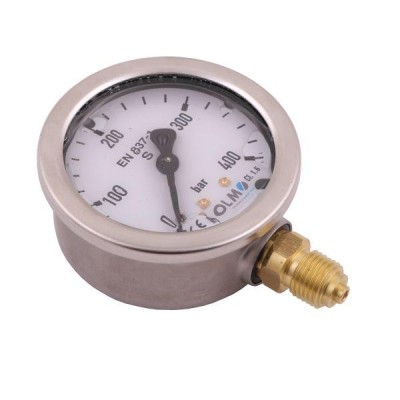Manometr glicerynowy M63 0-400 bar MGH63KG14D400P | Exvi