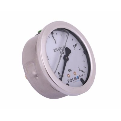 Manometr glicerynowy M63 0-4 bar tylne MGH63KG14T4P | Exvi