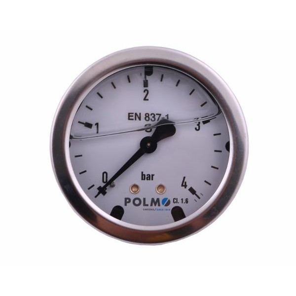 Manometr glicerynowy M63 0-4 bar tylne MGH63KG14T4P | Exvi