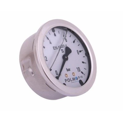 Manometr glicerynowy M63 0-10 bar MGH63KG14T10P | Exvi