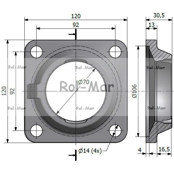 Oprawa K-207 Bizon 5058020070 | Exvi