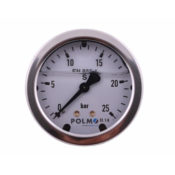 Manometr glicerynowy M63 0-25 bar MGH63KG14T25P | Exvi