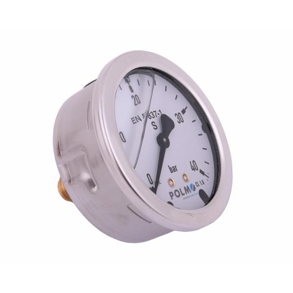 Manometr glicerynowy M63 0-40 bar MGH63KG14T40P | Exvi