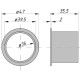 Tuleja teflonowa 008561.0 Claas RM-008561 | Exvi