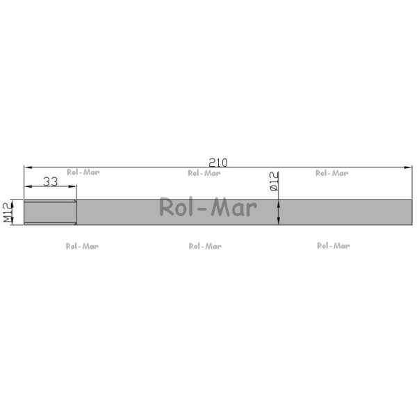 Palec ślimaka hederu 12mm dł. 210mm RM-676143 | Exvi