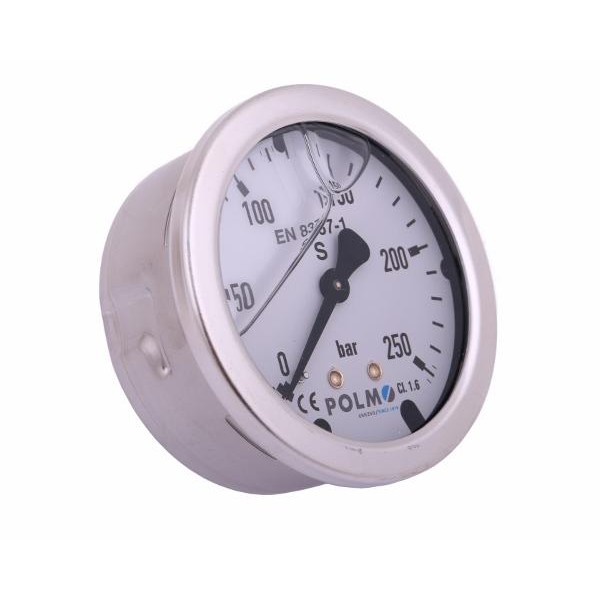 Manometr glicerynowy M63 0-250 bar MGH63KG14T250P | Exvi