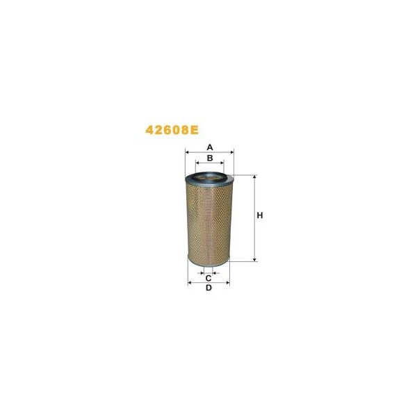 Filtr Powietrza 42608E Wix | Exvi