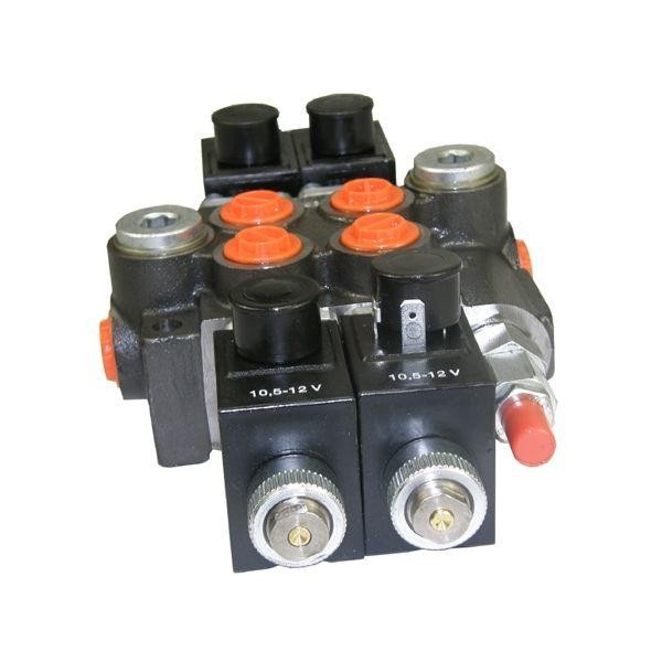 Rozdzielacz hydrauliczny dwusekcyjny ROZDZIELACZ2E40 | Exvi