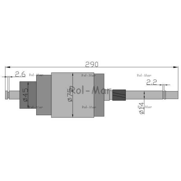 Wirnik rozrusznika Deutz 289.5mm RM-1308809J | Exvi