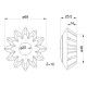 Satelita mechanizmu różnicowego przedni 30112534 | Exvi