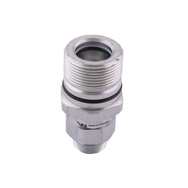 Szybkozłącze hydrauliczne skręcane gniazdo WDCVV22GZ | Exvi
