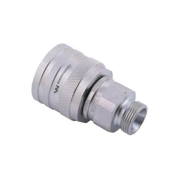 Szybkozłącze hydrauliczne skręcane wtyczka WDCVV22SZ | Exvi