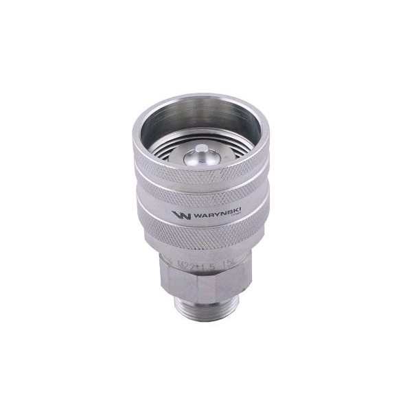Szybkozłącze hydrauliczne skręcane wtyczka WDCVV22SZ | Exvi