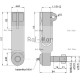Przegub kierowniczy 150mm - M1.1/8" RM-AL39020 | Exvi