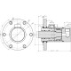 Cylinder ładowacza obrotu CJ5F80/45/320DGw Troll | Exvi