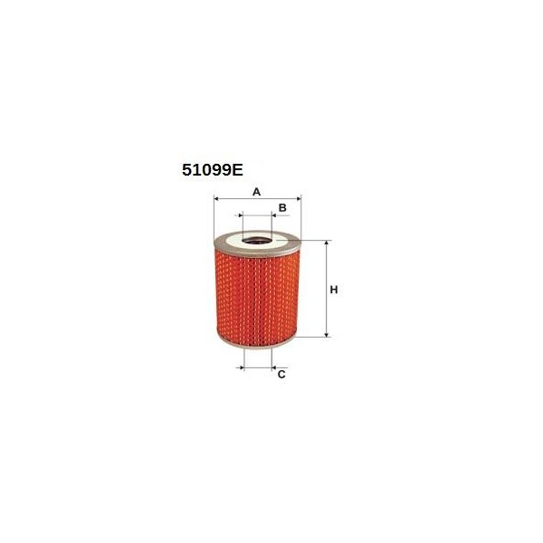 Filtr Oleju 51099E Wix | Exvi