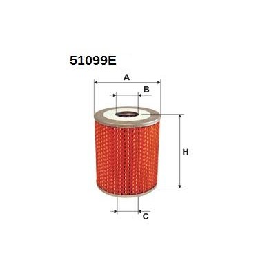 Filtr Oleju 51099E Wix | Exvi