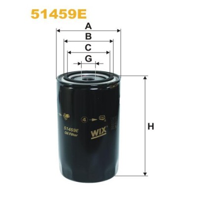 Filtr Oleju 51459 Wix 51459E | Exvi