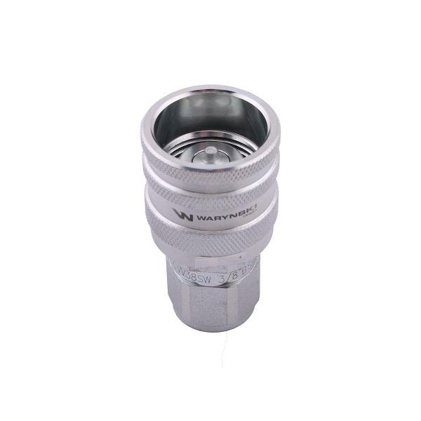 Szybkozłącze hydrauliczne skręcane wtyczka WDCVV38SW | Exvi
