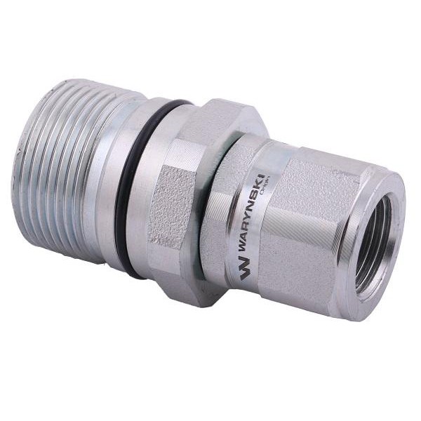 Szybkozłącze hydrauliczne skręcane gniazdo WDCVV12GW | Exvi