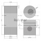Zestaw naprawczy silnika sworzeń RM-3218759R95 | Exvi