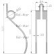 Palec zgrabiarka karuzelowa Deutz Fahr RM-2934003 | Exvi