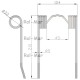 Palec prasa John Deere 4.5/32/103/210 RM-2938004 | Exvi