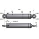 Cylinder hydrauliczny, siłownik 701180451/PL | Exvi