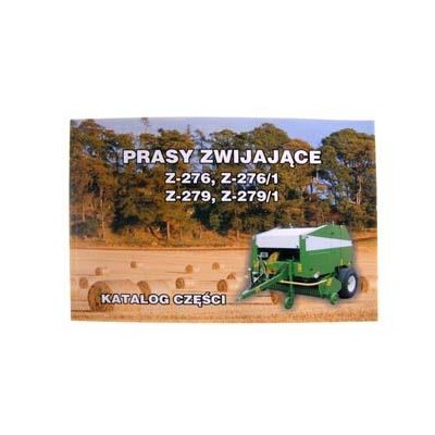 Katalog prasa zwijka Z-276,Z-276/1,Z-279,Z-279/1 | Exvi