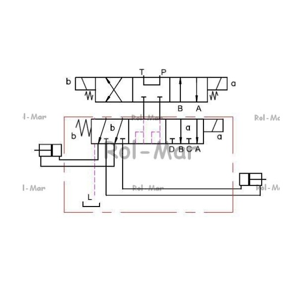 Dzielnik, zawór, elektrozawór DVS6/50 L/MIN | Exvi