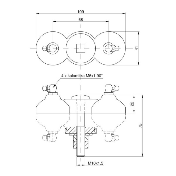 Łyżka targańca kompletna 610369 Mercator RM-610369K | Exvi