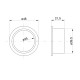 Tuleja teflon 008560 Claas RM-008560 | Exvi