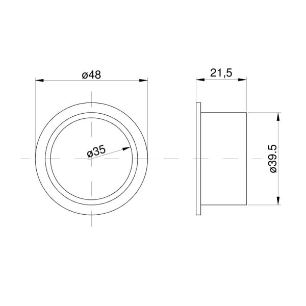 Tuleja teflon 008560 Claas RM-008560 | Exvi
