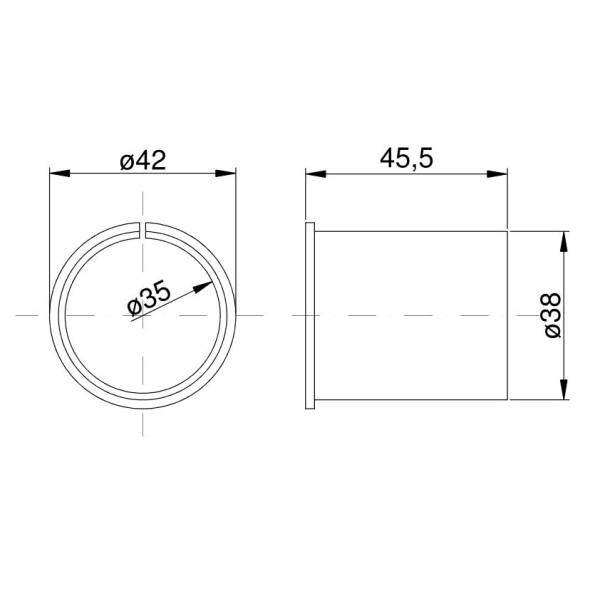 Tuleja teflon 008564.0 Claas RM-008564 | Exvi