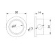 Tuleja teflonowa 008514.02 Claas RM-008514 | Exvi