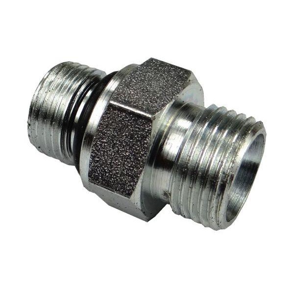 Złącze hydrauliczne proste BB G3/8-18x1.5 G3/8X18O | Exvi