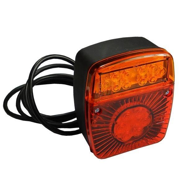 Lampa przyczepki diodowa LED bez oświetlenia WE18UD | Exvi