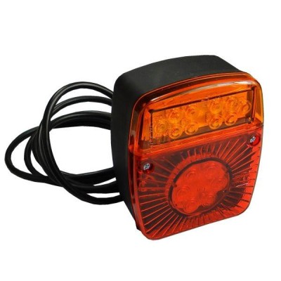 Lampa przyczepki diodowa LED bez oświetlenia WE18UD | Exvi