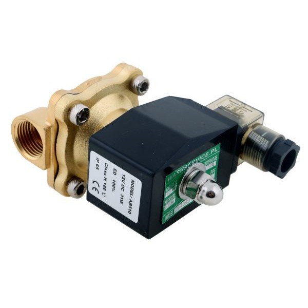 Elektrozawór 2N15 1/2" 12V DC NC RM-EL1/2NC12 | Exvi
