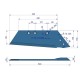 Lemiesz prawy SSP332 RABE Vulcan RM-27082701 | Exvi