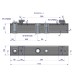 Belka do mocowania zębów ładowacza RM-639820920 | Exvi