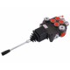 Rozdzielacz hydrauliczny dwusekcyjny ROZ2P80JOY | Exvi