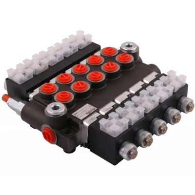 Rozdzielacz hydrauliczny 5-sekcyjny ROZDZIELACZ5E50 | Exvi